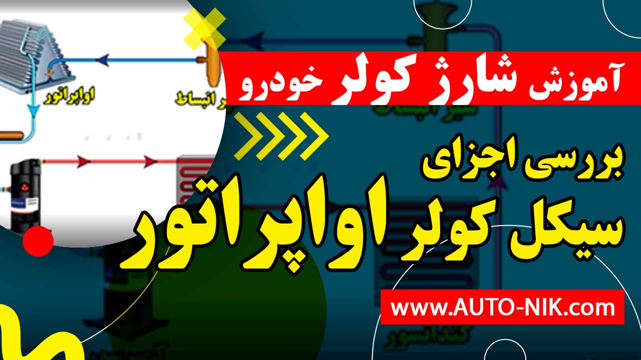 اجزای سیکل کولر اواپراتور قسمت هفتم